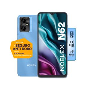 Celular NOBLEX N62 4Gb Ram 64Gb Almacenamiento Negro