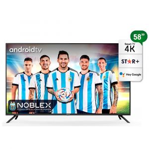 Smart TV 58" 4K Android TV NOBLEX DB58X7500 Ultra HD