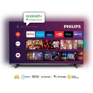 Smart Tv 65" 4K Android Tv PHILIPS 65PUD7906/77 Ultra HD