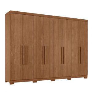 Placard 8 Puertas 4 Cajones SANTOS ANDIRÁ Master New Jatoba