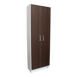 Armario Despensero Organizador 2 Puertas PLATINUM 3092-0 Color Blanco / Tabacco