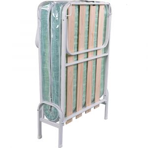 Cama Auxiliar Plegable DESCANSAR Colchón 185X65Cm