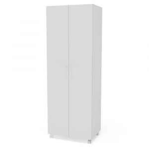 Armario Multiuso POLITORNO Clean 2 Puertas 4 Nichos 3452 Blanco