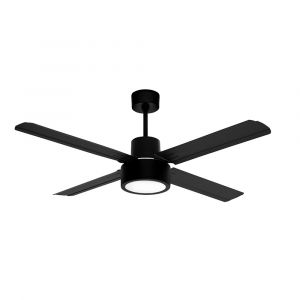 Ventilador de Techo PROTALIA 3418R Luz y Control Remoto 85W Negro