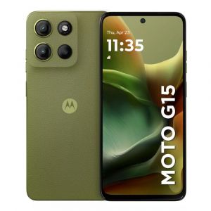Celular MOTOROLA Moto G15 4Gb Ram 128Gb Almacenamiento Verde