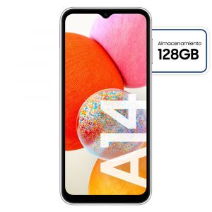 Celular SAMSUNG A14 4GB RAM 128GB Almacenamiento Plata