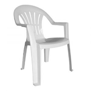 Silla de Jardín de Plástico Reforzado QUALITY PLASTIC 40708  