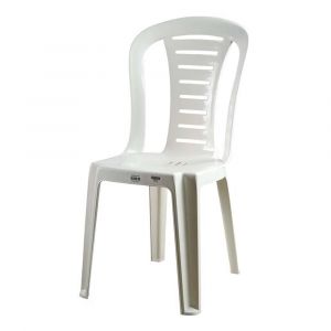 Silla Plástica Reforzada QUALITY PLASTIC 40135 Blanca