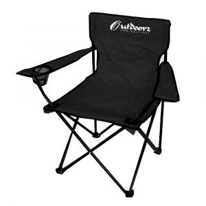 Silla Director OUTDOORS Plegable con Bolso ART 1003 Negro