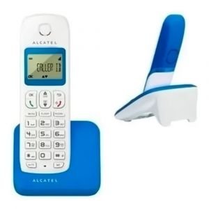 Teléfono fijo ALCATEL Inalámbrico E130 azul