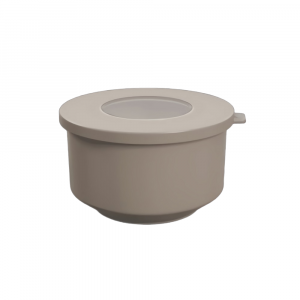 Tupper Redondo Con Tapa 500Ml Gris COZA 10153/3126 