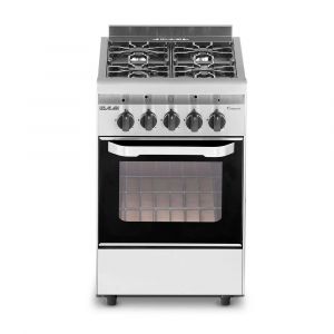 Cocina Profesional USMAN Win Compact 4777 52Cm Puerta Vidrio 4 Hornallas