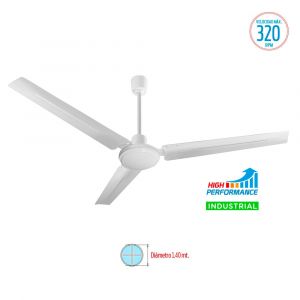 Ventilador De Techo LILIANA VTHI503 90w Blanco